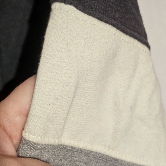 Star Wars Grogu "Naps And Snacks" Sweatshirt M Gray White Cotton Blend Crewneck - Picture 6 of 10